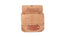 SAC À 1 POCHES EN CUIR AVEC UNE POCHE AVEC FERMETURE À VELCO
