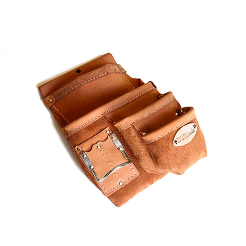 SAC À 4 POCHES EN CUIR AVEC PORTE-MARTEAU - DROIT