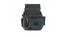 SAC EN CUIR NOIR À 3 POCHES AVEC PORTE- MARTEAU - DROIT