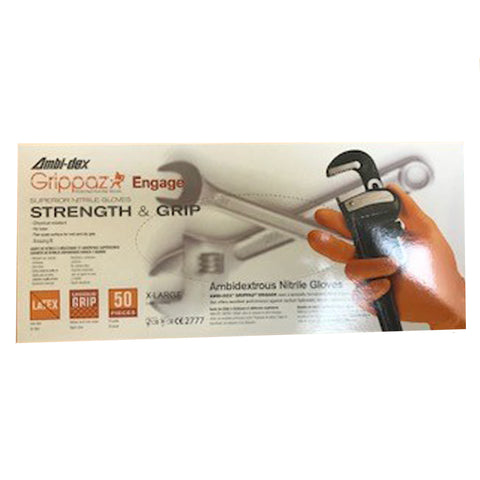 GANT NITRILE 6MIL X-LARGE BTE/50