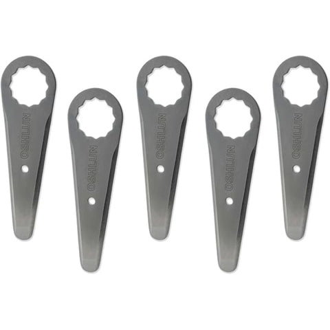 ENS. 5 LAMES DROITE POUR SUPER-CUT LONG