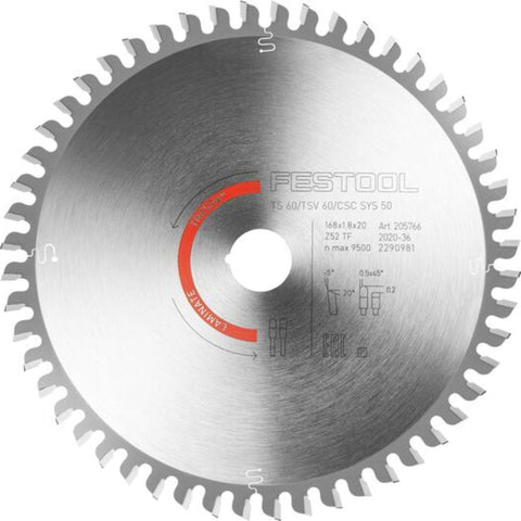 LAME 6-5/8'' X 20MM SHAFT X 52DTS(LAMINE)