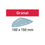 SABLE VELCRO 100X150MM GR120 BTE/100