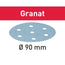 DISQUES VELCRO 3-1/2 G-60 BTE/50 GRANAT