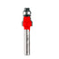 MECHE DE TOUPIE 1/2'' X 1/4''SH X 1/16''R  2FL