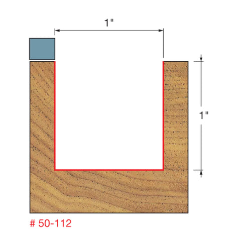 MECHE DE TOUPIE 1'' X 1/2''SH