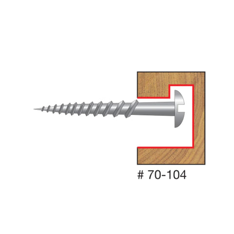 MECHE DE TOUPIE POUR TROU DE CADRE 1/4''SH