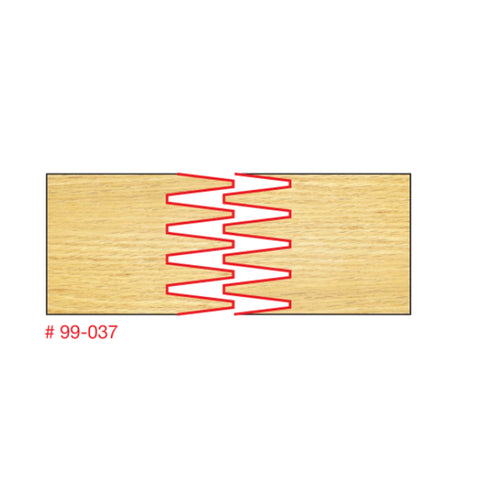 MÈCHE DE TOUPIE 1-3/8'' X 1/2''SH MSTYLE ''FINGER JOINT''