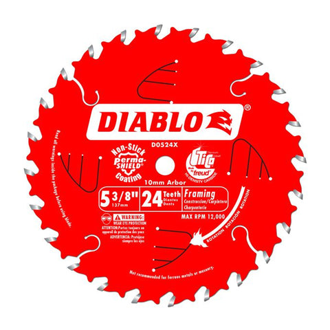 LAME 5-3/8 X 24 DENTS POUR BOIS