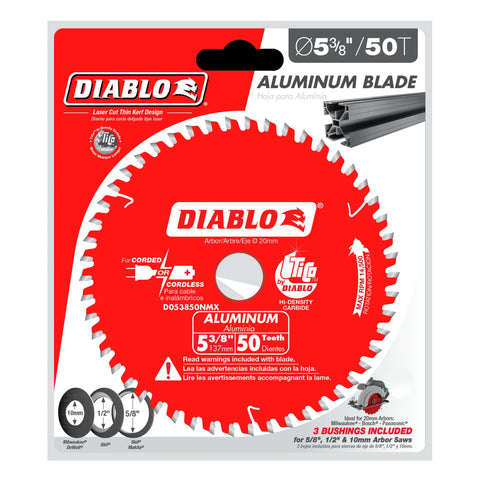 LAME 5-3/8'' X 20MM X 50DENTS (ALUMINIUM)