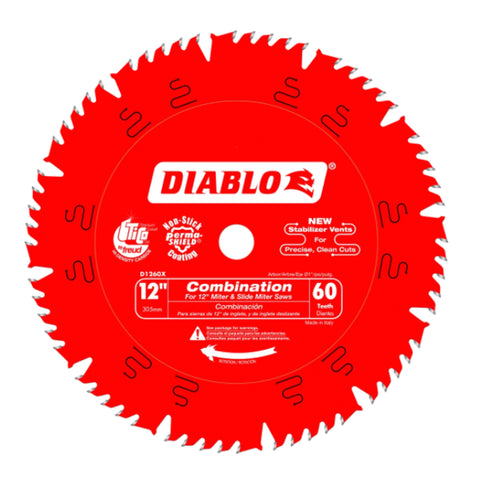 LAME 12''X 60DTS COMBINÉ POUR BOIS ET PARTICULES