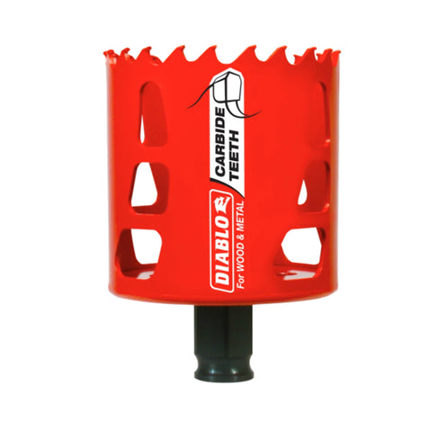 SCIE EMPORTE PIECE 2-1/2'' AU CARBURE POUR BOIS ET MÉTAL