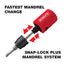 MANDRIN 7/16'' HEX ''QUICK CHANGE''