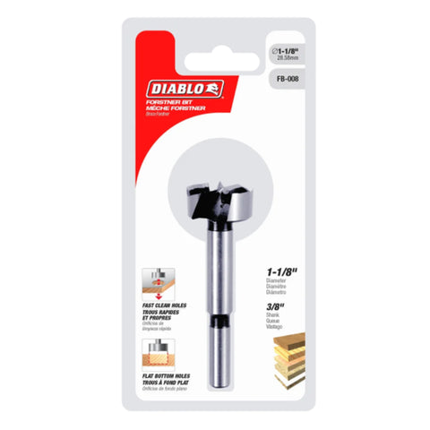 MÈCHE FORSTNER 1-1/8'' HSS