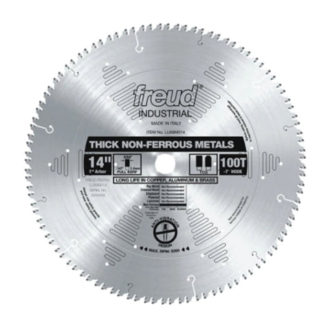 LAME 14'' X 100DENTS POUR ALUMINIUM