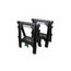 ENSEMBLE DE 2 CHEVALETS PLIANTS 27'' X 32'' (1200LBS)