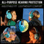 PROTECTEUR AUDITIFS 20DB POUR ENFANT - BLEU