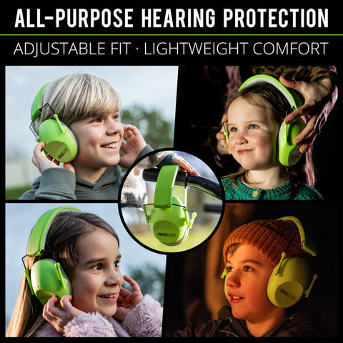 PROTECTEUR AUDITIFS 20DB POUR ENFANT - VERT