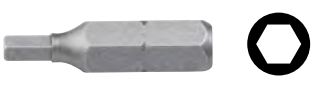 EMBOUT HEXAGONALE. 1/4'' X 1/8''