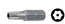 POINTE DE TOURNEVIS TORX ANTIVOL #9