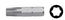 POINTE TORX #45 X 1-1/4''
