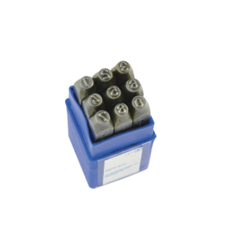 JEU DE POINÇONS À CHIFFRES DE 6MM