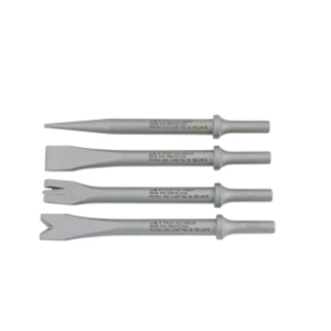 JEU DE 4 BURINS PNEUMATIQUES .401 - USAGE INTENSIF