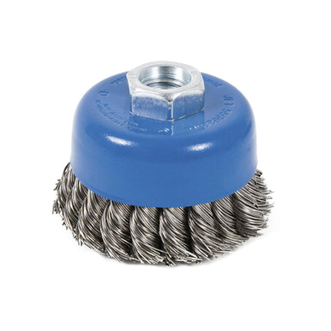 3 X 5/8-11 NC BROSSE BOISSEAU POUR ACIER INOXYDABLE