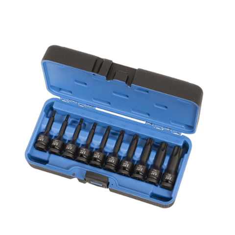 JEU DE 10 DOUILLES À CHOCS TORX® À PRISE DE 1/2 PO