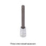 DOUILLE DE 4 PO À EMBOUT HEXAGONALE À PRISE DE 3/8 PO X 7/32 PO - S2