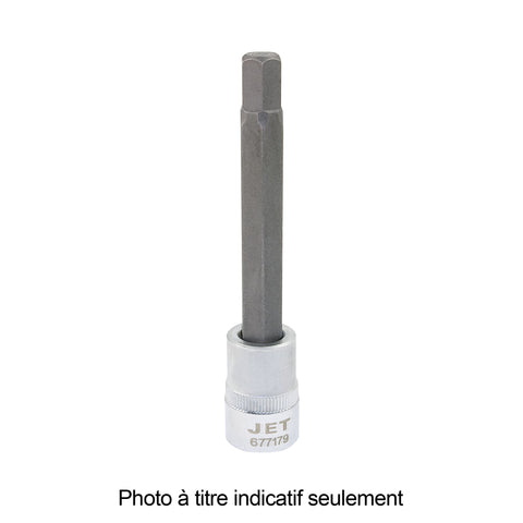 DOUILLE DE 4 PO À EMBOUT HEXAGONALE À PRISE DE 3/8 PO X 10MM S2