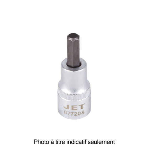 DOUILLE DE 2 PO HEXAGONALE À PRISE DE 3/8 PO X 8MM S2