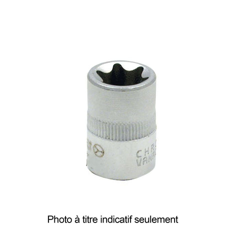 DOUILLE À PRISE DE 3/8 PO X E12 TORX® EXTERNE