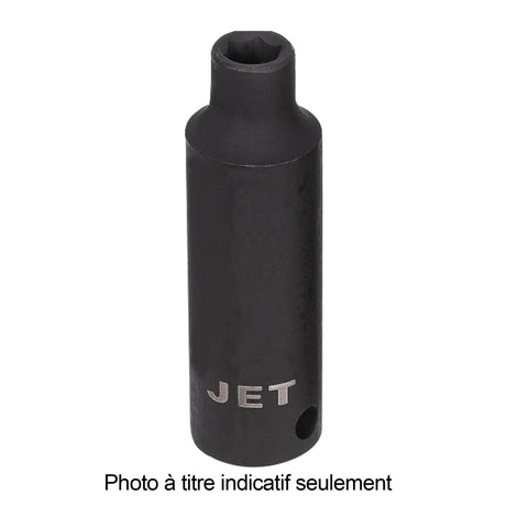 DOUILLE À CHOCS PROFONDE À PRISE DE 3/8 PO X 11MM - 6 PANS