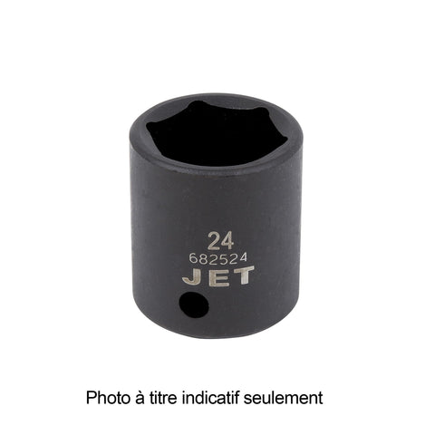 DOUILLE À CHOCS RÉGULIÈRE À PRISE DE 1/2 PO X 11MM - 6 PANS