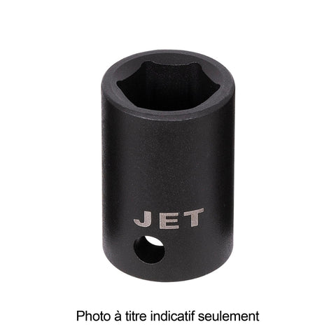 DOUILLE À CHOCS RÉGULIÈRE À PRISE DE 1/2 PO X 22MM - 6 PANS