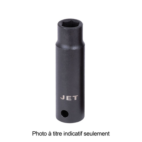 DOUILLE À CHOCS PROFONDES À PRISE DE 1/2 PO X 11MM - 6 PANS