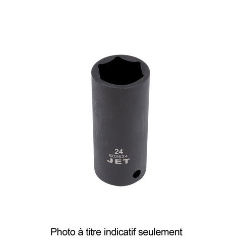 DOUILLE À CHOCS PROFONDES À PRISE DE 1/2 PO X 32MM - 6 PANS