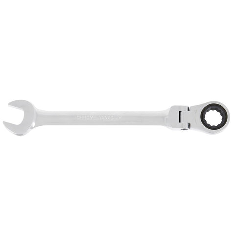 Clé mixte à cliquet longue à tête flexible de 13 mm