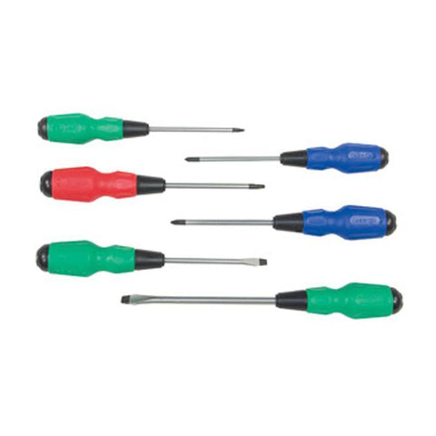 JEU DE 6 TOURNEVIS TORQUE DRIVE®