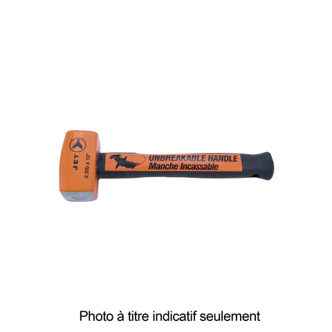 MASSE MANCHE INDESTRUCTIBLE DE 4 LB X 12 PO - USAGE TRÉS INTENSIF