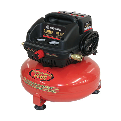COMPRESSEUR À AIR SANS HUILE 3GALLONS