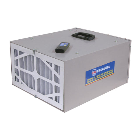 ÉPURATEUR D'AIR PORTABLE 3 VITESSES AVEC TÉLÉCOMMANDE 410PCM