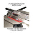 BANC SCIE À CABINET 10'' 2.5CV AVEC GUIDE À REFENDRE DOUBLE DE 30''