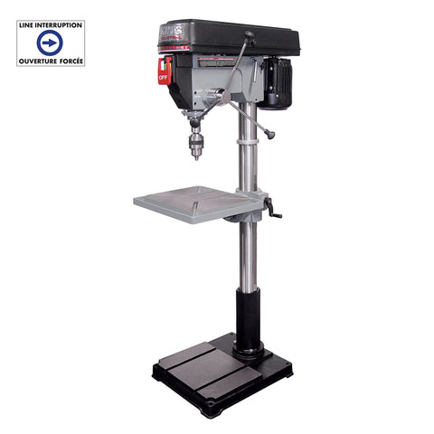 PERCEUSE À COLONNE 22'' 1CV 110/220VOLT 12.5/6.25AMP