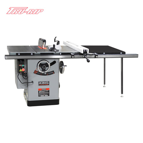 BANC DE SCIE 10'' 3 HP  AVEC GUIDE À REFENDRE 52''