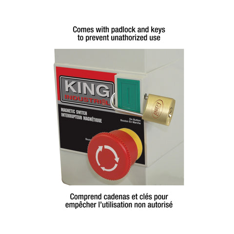 INTERRUPTEUR MAGNÉTIQUE AVEC CADENAS DE 220 VOLT 11-14AMP