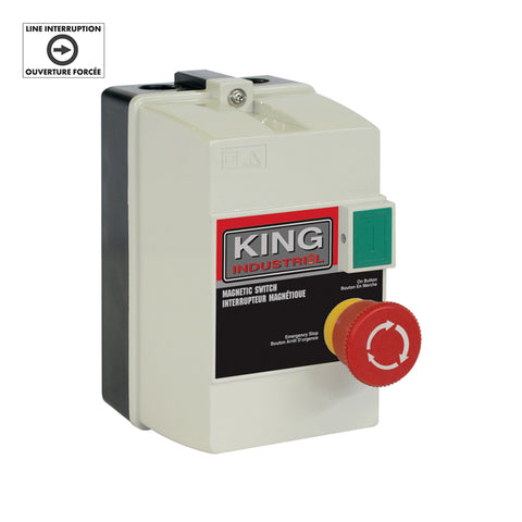 INTERRUPTEUR MAGNÉTIQUE AVEC CADENAS DE 220 VOLT 11-14AMP
