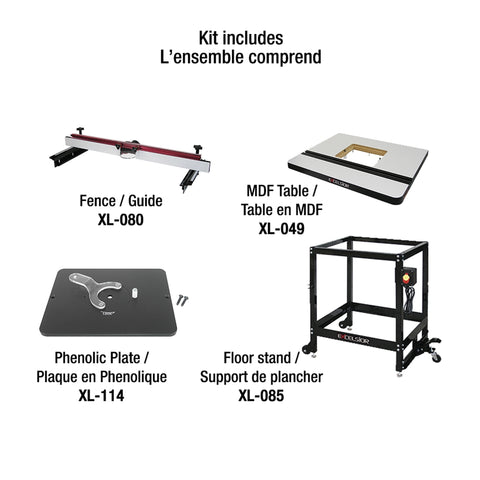 ENSEMBLE DE TABLE À TOUPIE