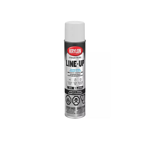 Peinture industrielle en aérosol pour le traçage de lignes Line-Up, Blanc, 18 oz, Canette aérosol